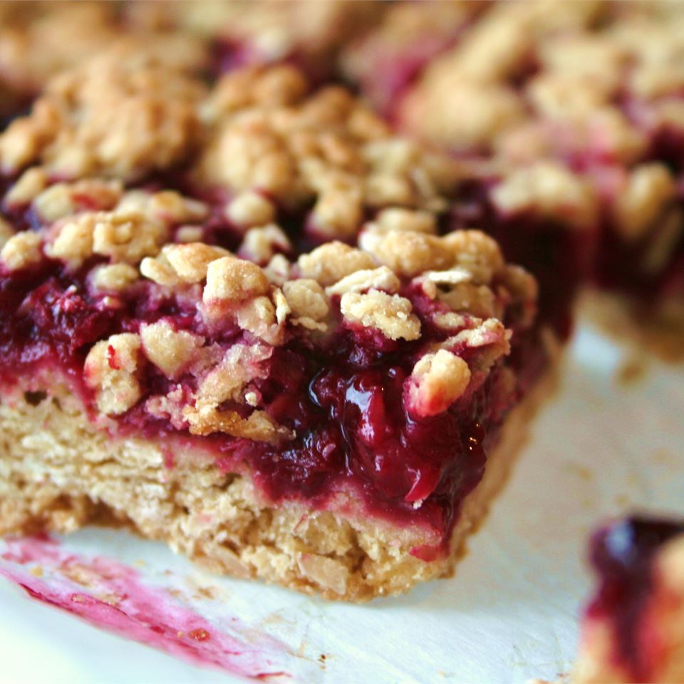 Raspberry Spread Bars