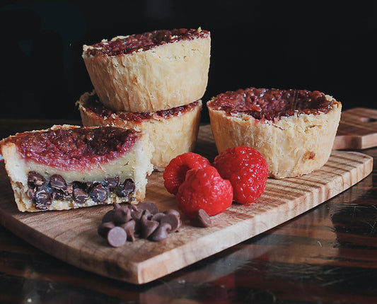 Chocolate Raspberry Butter Tart